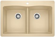 BLANCO DIAMOND™ Equal Double Bowl
