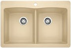 BLANCO DIAMOND™ Equal Double Bowl