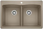 BLANCO DIAMOND™ Equal Double Bowl