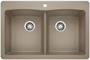 BLANCO DIAMOND™ Equal Double Bowl