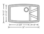 BLANCO PERFORMA™ CASCADE Super Single Bowl
