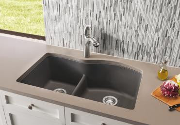 BLANCO DIAMOND™ 1-3/4 Bowl Reverse with Low-Divide