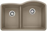 BLANCO DIAMOND™ 1-3/4 Bowl Reverse with Low-Divide