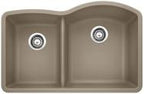 BLANCO DIAMOND™ 1-3/4 Bowl Reverse with Low-Divide