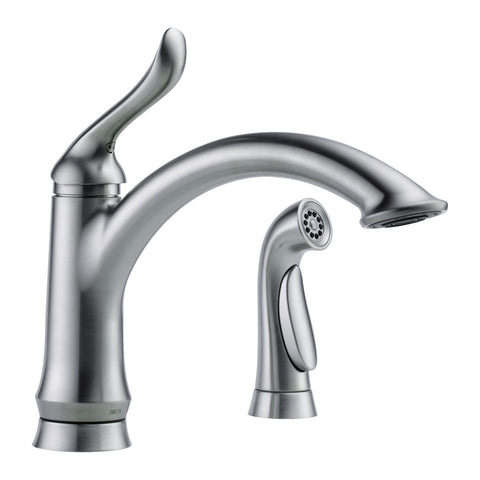 Delta Linden™ Llave para cocina de una manija con rociador