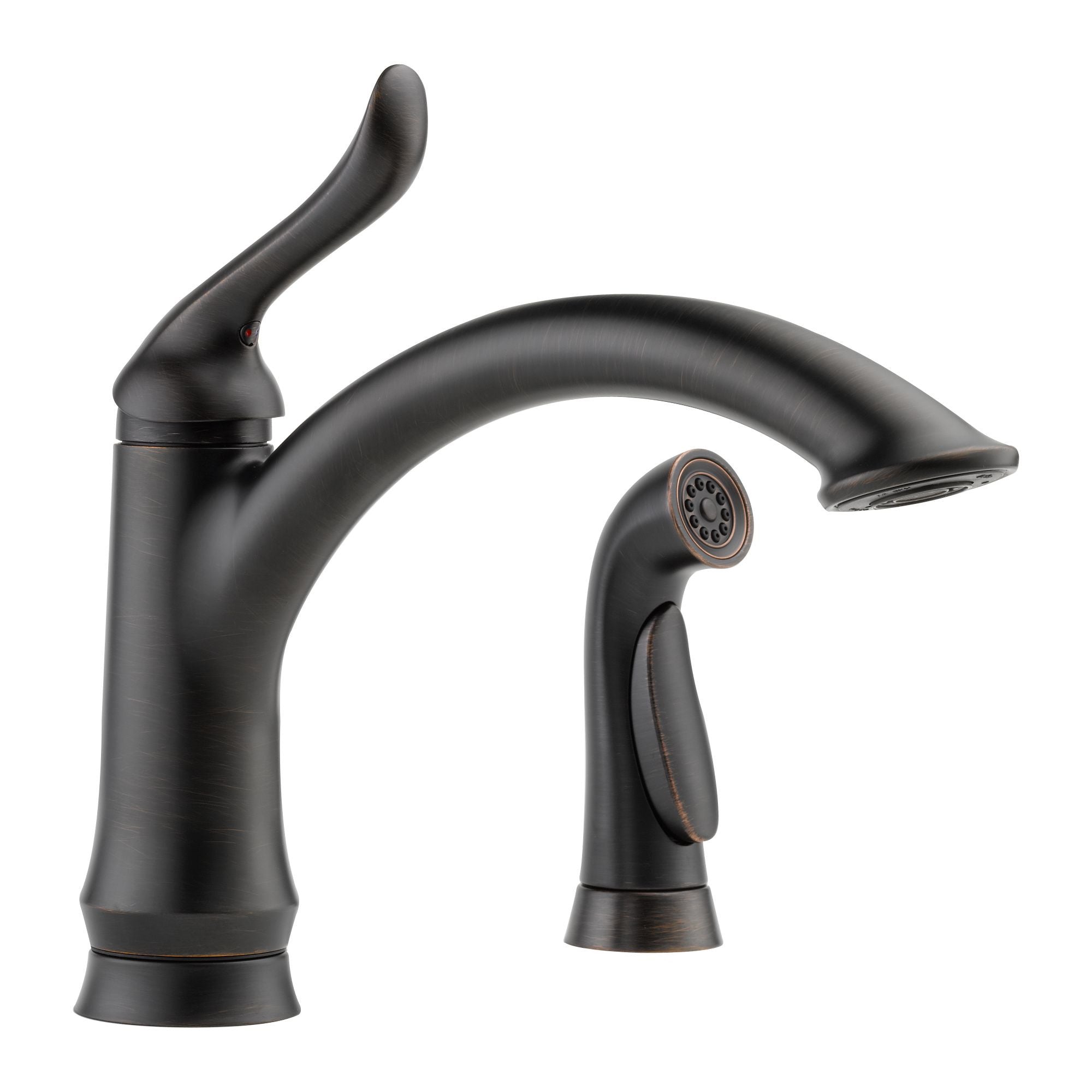 Delta Linden™ Llave para cocina de una manija con rociador