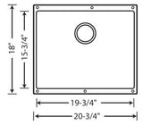 BLANCO PRECIS™ Large Bowl