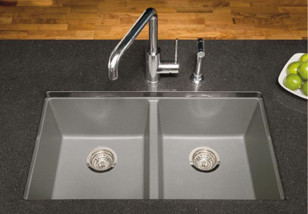 BLANCO PRECIS™ Equal Double Bowl
