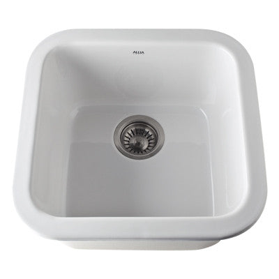 Allia Fireclay Single Bowl Bar/Food Prep Sink