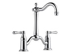 TRESA TWO HANDLE BRIDGE BAR/PREP FAUCET CHROME