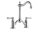 TRESA TWO HANDLE BRIDGE BAR/PREP FAUCET CHROME