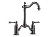 TRESA TWO HANDLE BRIDGE BAR/PREP FAUCET VENETIAN BRONZE