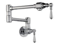 POTFILLERS TRADITIONAL POT FILLER - WALL MOUNT CHROME