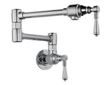 POTFILLERS TRADITIONAL POT FILLER - WALL MOUNT CHROME