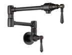 POTFILLERS TRADITIONAL POT FILLER - WALL MOUNT VENETIAN BRONZE