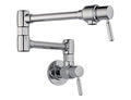 POTFILLERS EURO POT FILLER - WALL MOUNT CHROME