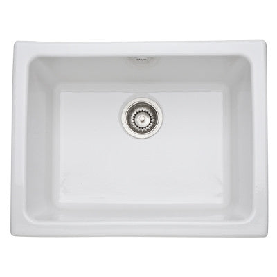 Allia Fireclay Single Bowl Undermount Kitchen Or Laundry Sink