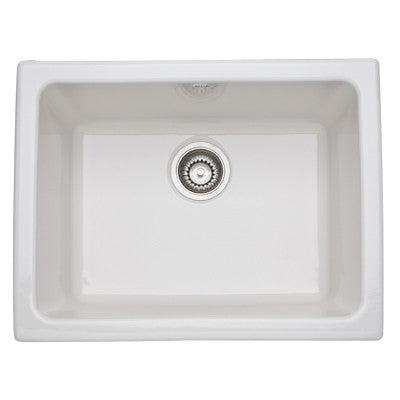 Allia Fireclay Single Bowl Undermount Kitchen Or Laundry Sink