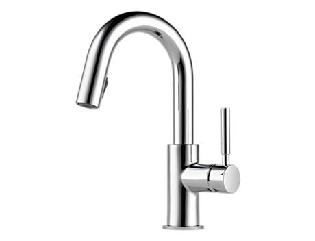 SOLNA SINGLE HANDLE PULL-DOWN BAR/PREP FAUCET CHROME