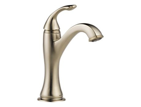 BRIZO CHARLOTTE SINGLE HANDLE LAVATORY BRILLIANCE BRUSHED NICKEL