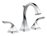 BRIZO VIRAGE TWO HANDLE WIDESPREAD LAVATORY FAUCET CHROME