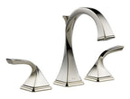BRIZO VIRAGE TWO HANDLE WIDESPREAD LAVATORY FAUCET BRILLIANCE POLISHED NICKEL