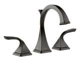BRIZO VIRAGE TWO HANDLE WIDESPREAD LAVATORY FAUCET VENETIAN BRONZE
