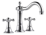 BRIZO TRESA TWO HANDLE WIDESPREAD LAVATORY FAUCET CHROME