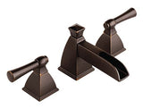 BRIZO VESI CHANNEL TWO HANDLE WIDESPREAD LAVATORY FAUCET VENETIAN BRONZE