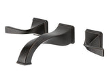 BRIZO VIRAGE TWO HANDLE WALL-MOUNT LAVATORY FAUCET VENETIAN BRONZE