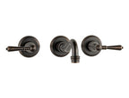 BRIZO TRESA TWO HANDLE WALL-MOUNT FAUCET VENETIAN BRONZE