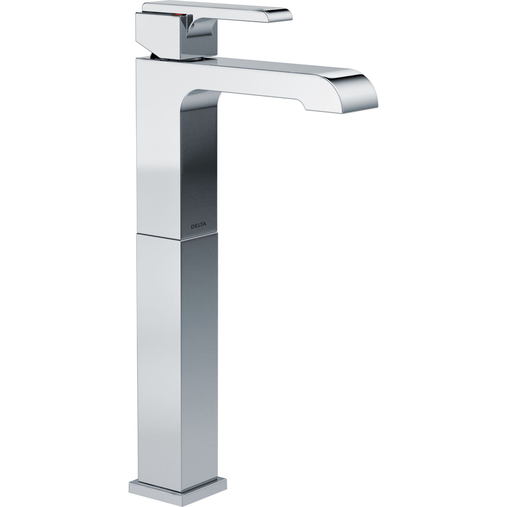 Delta Ara™ Llave para lavamanos de una manija con un solo orificio con elevador