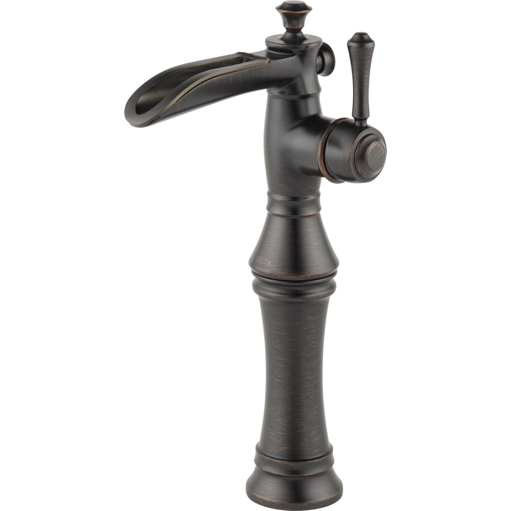 Delta Cassidy™ Llave Cassidy de un orificio y una manija con tubo de salida de canaleta y elevador