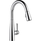 Delta Essa™ Llave de una manija con tubo de salida deslizable para cocina