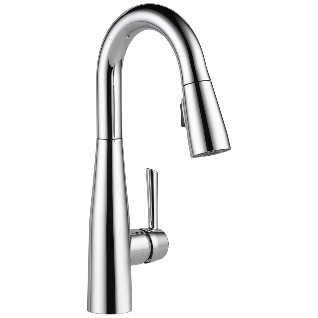 Delta Essa™ Llave de una manija deslizable de la barra/encimera para cocina