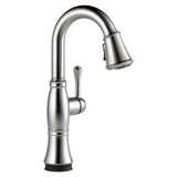Delta Cassidy™ Llave deslizable de una manija para bar/encimera con tecnología Touch2O®