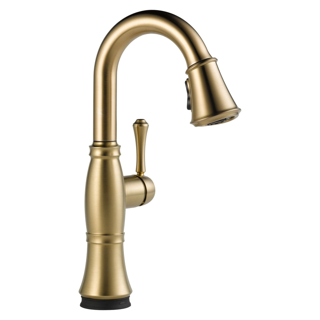 Delta Cassidy™ Llave deslizable de una manija para bar/encimera con tecnología Touch2O®