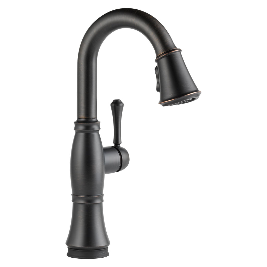 Delta Cassidy™ Llave deslizable de una manija para bar/encimera con tecnología Touch2O®