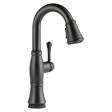 Delta Cassidy™ Llave deslizable de una manija para bar/encimera con tecnología Touch2O®