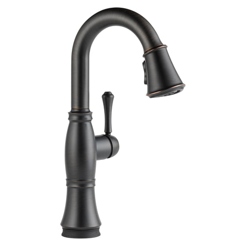 Delta Cassidy™ Llave deslizable de una manija para bar/encimera con tecnología Touch2O®