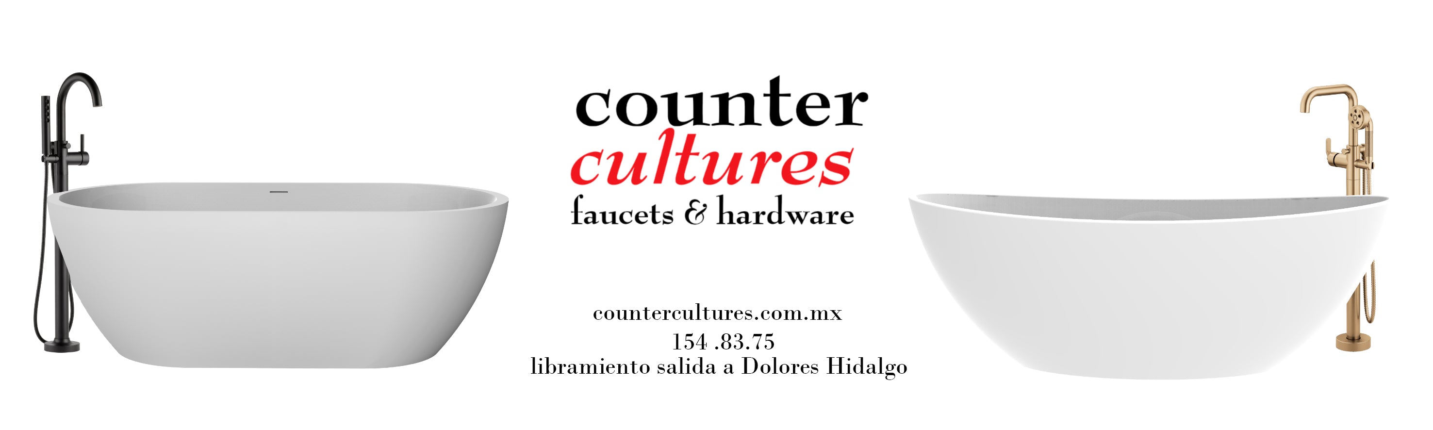 Freestanding bathtubs Counter Cultures