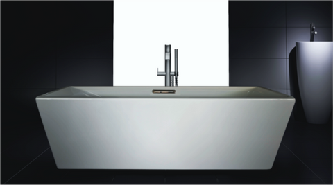 Bañera independiente color blanco