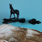 Dark Bronze Waterfall Horse Faucet Drinking or Standing Horse