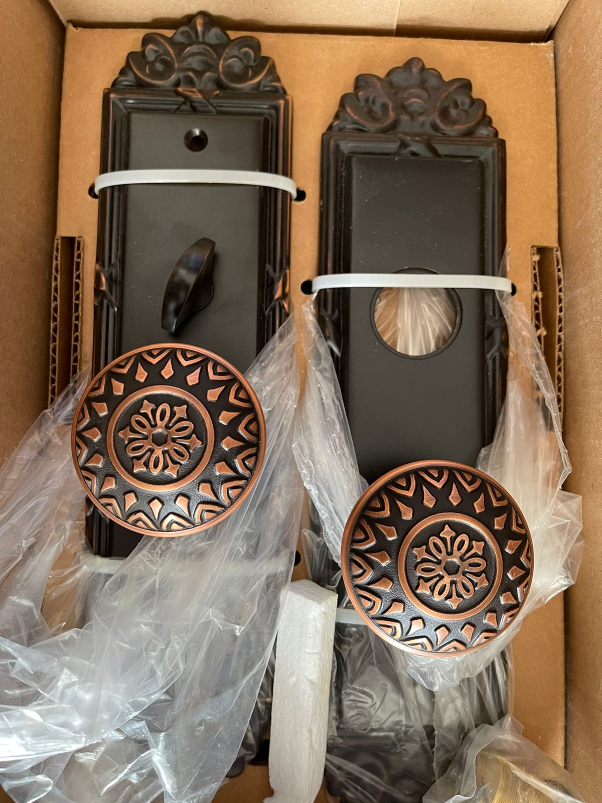 Entrada chapas con llave