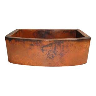 fregadero cobre
