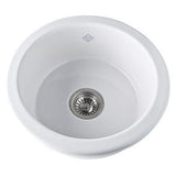 Fregadero de ceramica fireclay para cocina y bar