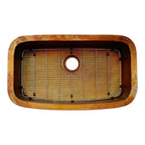 Fregadero de cobre para cocina