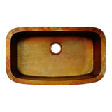 Fregadero de cobre para cocina