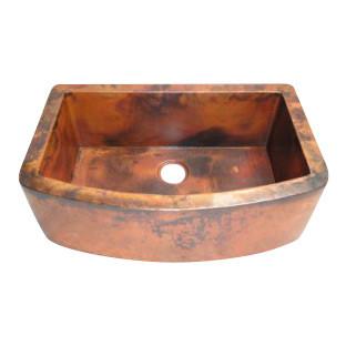 fregadero cobre