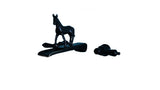 Dark Bronze Waterfall Horse Faucet